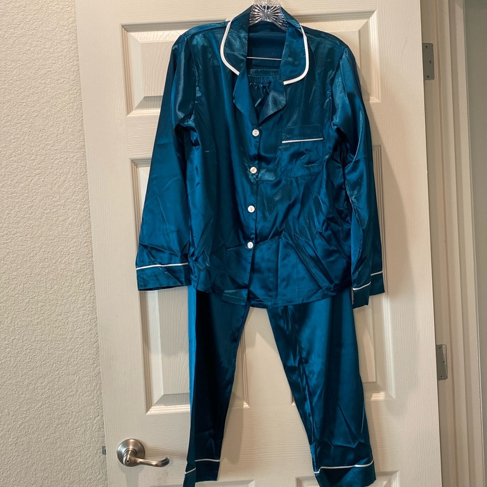 Teal green pajama